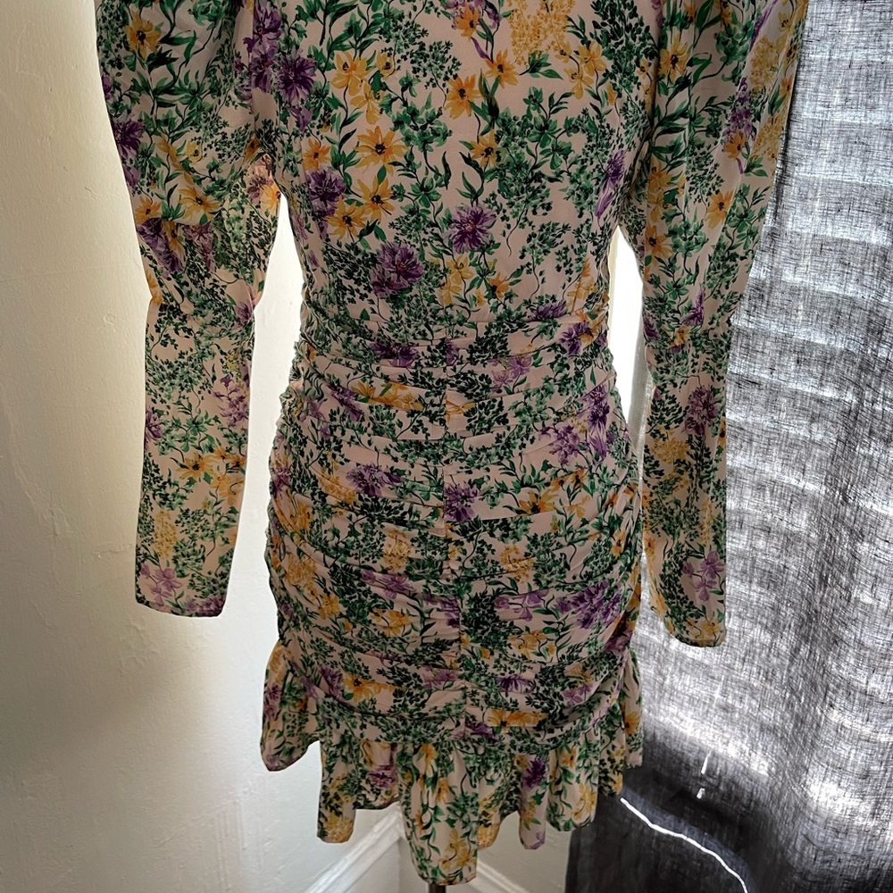 FLORAL PUFF SLEEVE DRESS